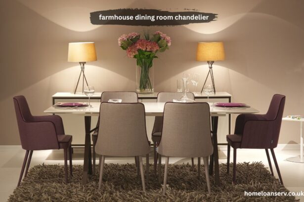 farmhouse dining room chandelier