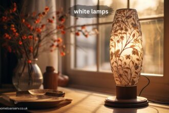 white lamps
