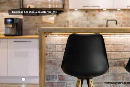 backless bar stools counter height