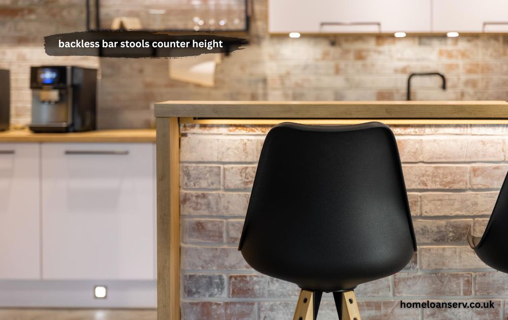 backless bar stools counter height