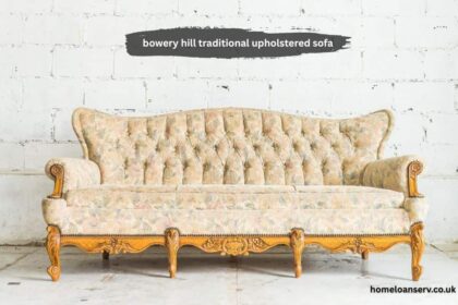 bowery hill traditional upholstered sofa