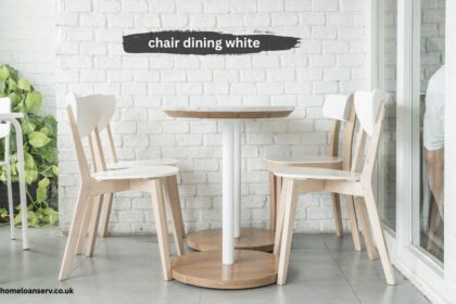 chair dining white